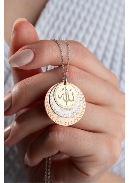 925 Ayar Gümüş Dualı Allah Lafzı Kolye fiyatları