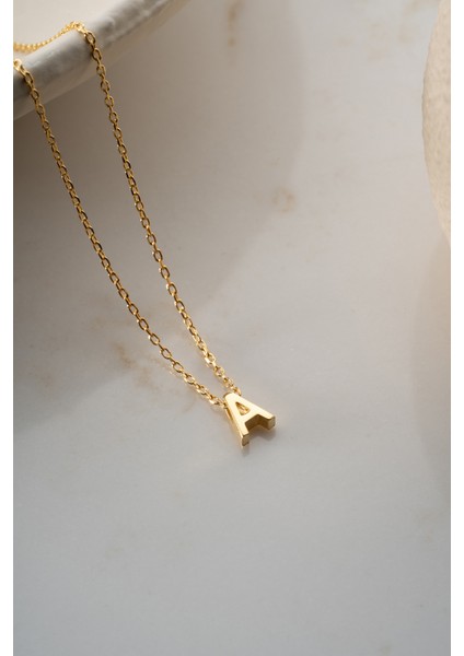 925 Ayar Gümüş Kişiye Özel Harf Kolye indirimleri