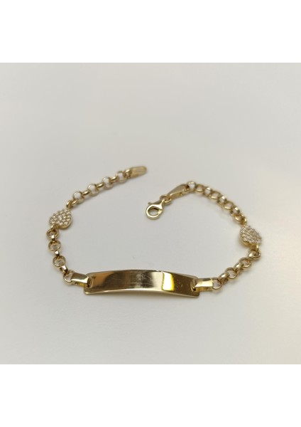 Çocuk Isim Yazılabilir Bileklik 14 Ayar Altın Hd Videolu modelleri