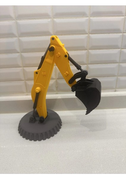 Ekskavatör(Kepçe) Dekoratif Masa Süsü
