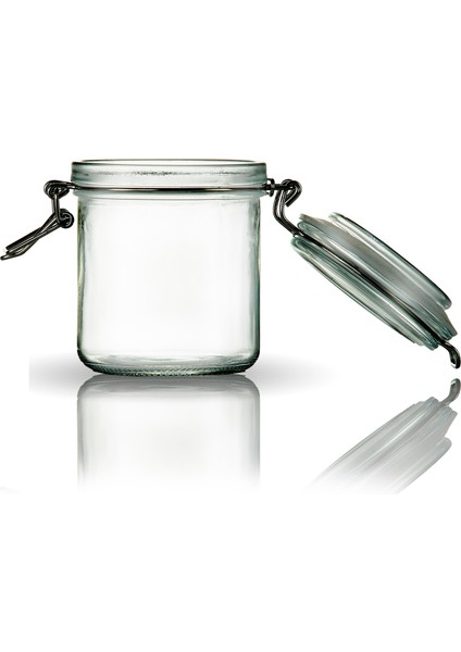 3'lü Korken Kavanoz 300 ml Vakumlu Kilitli Cam Saklama Kavanozu modelleri