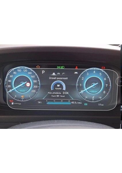 Hyundai I20 ile Uyumlu 2025 Model Gösterge Ekran 9h Nano Ekran Koruyucu