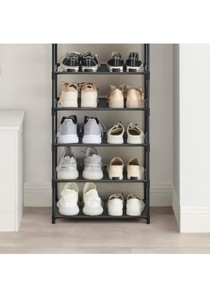 Modüler Ayakkabı Rafı ve Organizeri Az Yer Kaplar Şık ve Dayanılıklı 5'li (Beş Adet Raf ) ( 5 Kat ) modelleri