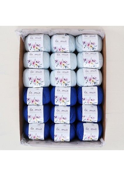 La Mia Mercerized Cotton Safir Seti modelleri