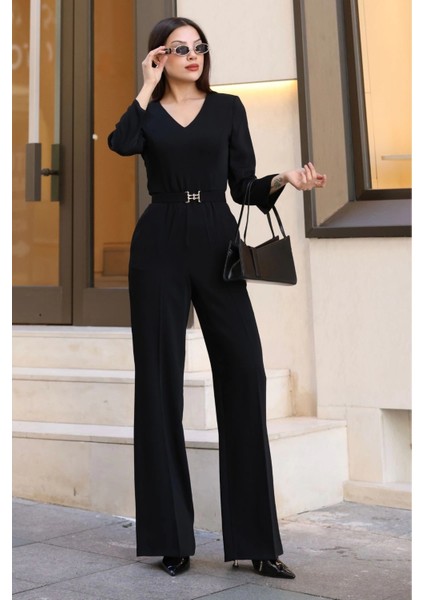 Nursel Ergin Özel Tasarım Tulum 6050-SIYAH