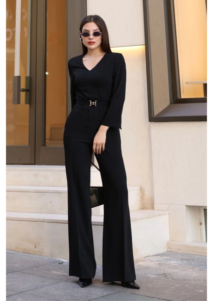 Nursel Ergin Özel Tasarım Tulum 6050-SIYAH fırsatları