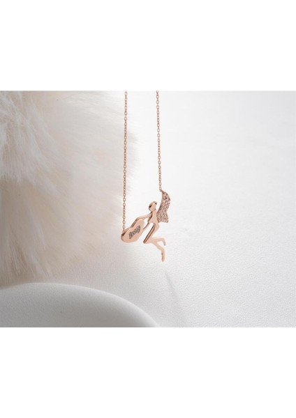 925 Ayar Gümüş Isimli Peri Kolye modelleri