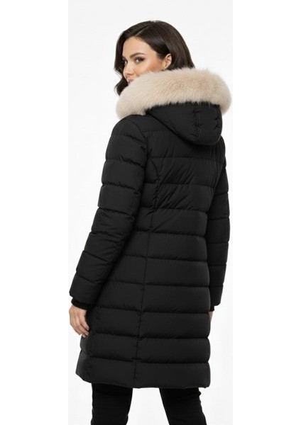 Kadın Spor Kapüşonlu Içi Peluş Mont M5307 BGL-ST04913 modelleri