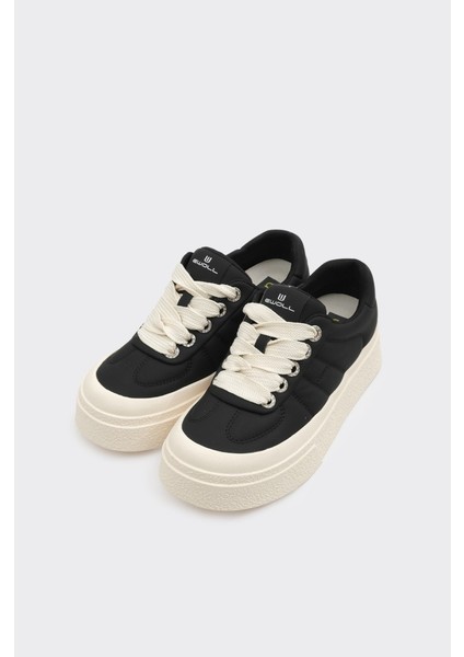 Yüksek Taban Bağcıklı Kadın Sneaker fiyatları