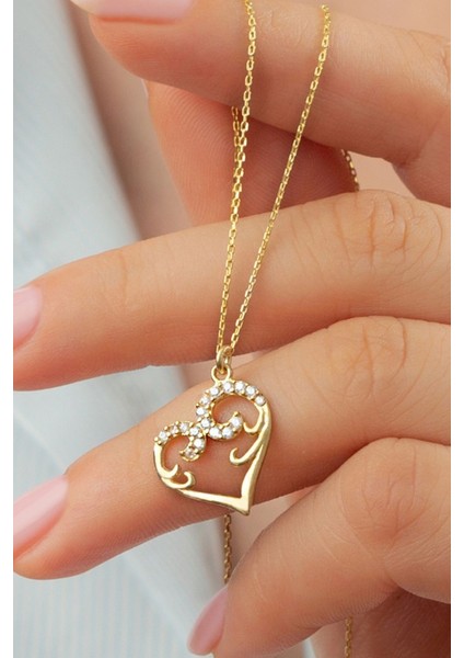 925 Ayar Gümüş Kalpli Kolye fiyatları