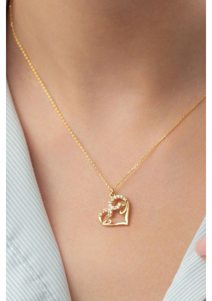 925 Ayar Gümüş Kalpli Kolye modelleri