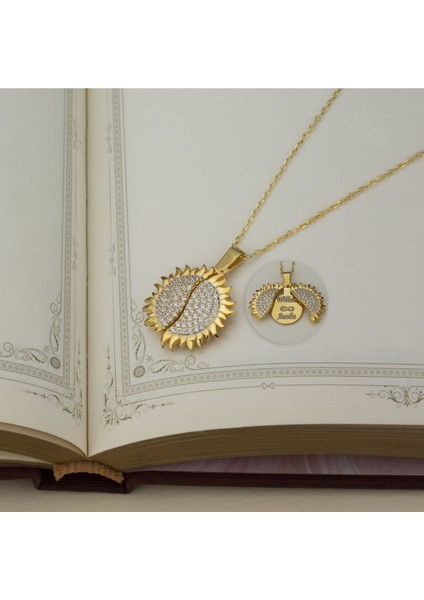 925 Ayar Gümüş Açılan Güneş Kolye fırsatları