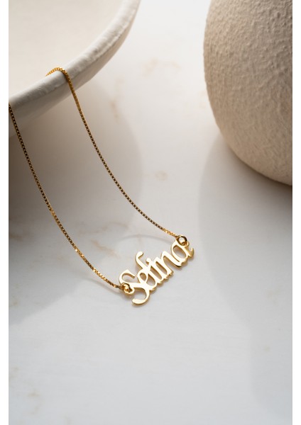 925 Ayar Gümüş Kişiye Özel Isim Kolye fırsatları