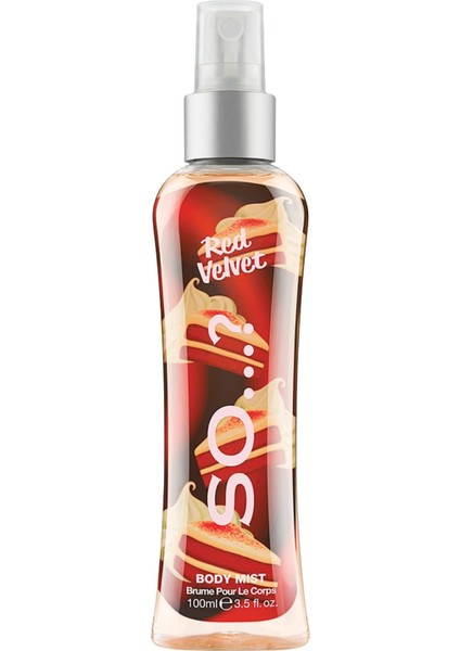 So...? Red Velvet Vücut Spreyi 100 ml