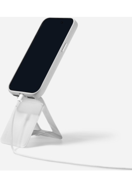 Magsafe Destekli Katlanabilir Mini Telefon Tripodu – Ayarlanabilir Masaüstü Stand, Seyahat Dostu Tasarım, Tüm Telefonlara Uyumlu