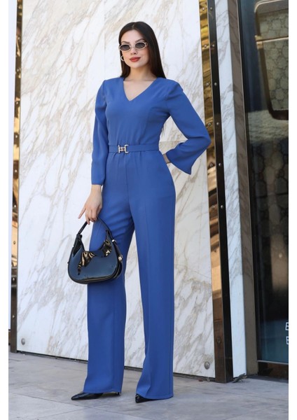 Nursel Ergin Özel Tasarım Tulum 6050-İNDIGO fırsatları