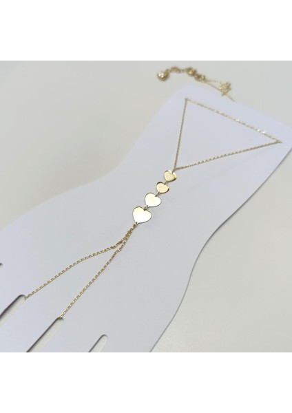 Şahmeran Kalpli Bileklik Künye 14 Ayar Altın Hd Videolu fiyatları