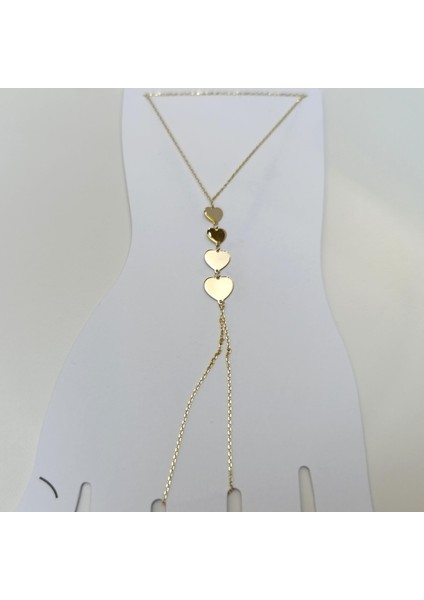 Şahmeran Kalpli Bileklik Künye 14 Ayar Altın Hd Videolu modelleri