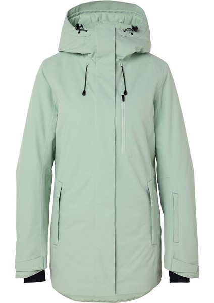 Kadın Kayak ve Snowboard Ceketi, Yeşil