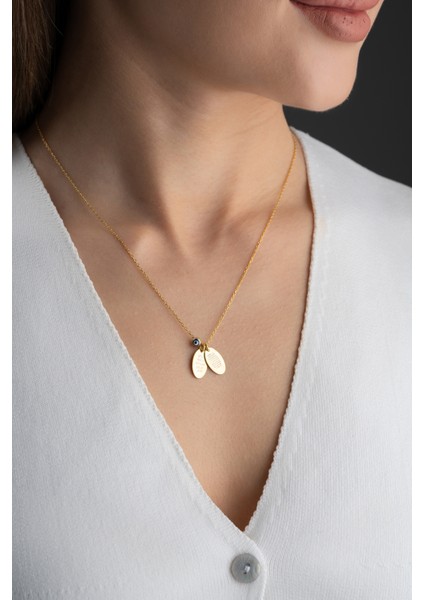 925 Ayar Gümüş Çift Dualı Kolye