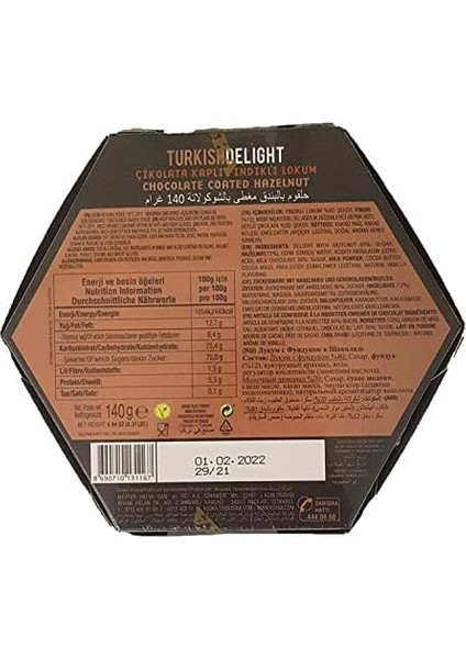 Koska 140 G Fındıklı Çikolata Kaplı Lokum modelleri