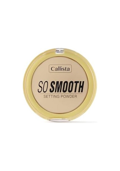 Callista So Smooth Setting Powder Makyaj Sabitleyici Nude Pudra 02 Going Bananas