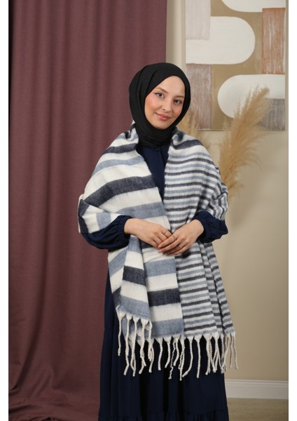 Çift Taraflı Kışlık Omuz Şalı fırsatları