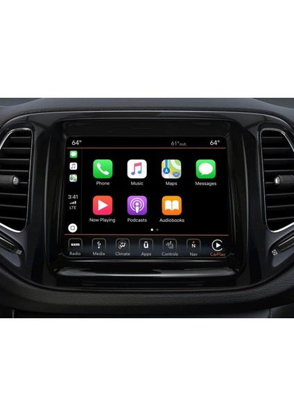 Jeep Compass ile Uyumlu 2017-2020 Model Multimedya 9h Nano Ekran Koruyucu