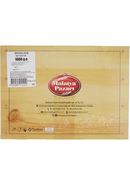 Malatya Pazarı Murat Palancı Meyveli Kuş Lokumu 1 kg fiyatları