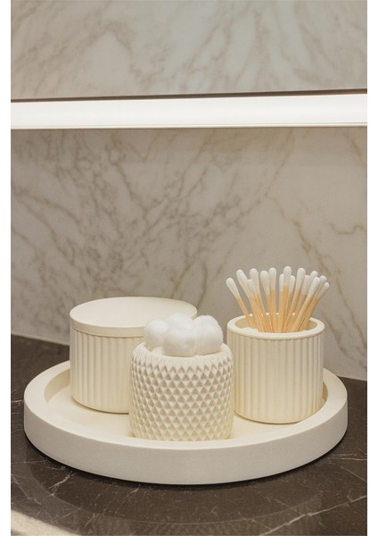 El Yapımı 6 Parçalı Modern Saklama & Düzenleme Seti – Parlak Yüzeyli Beton & Seramik Karışımı fiyatları