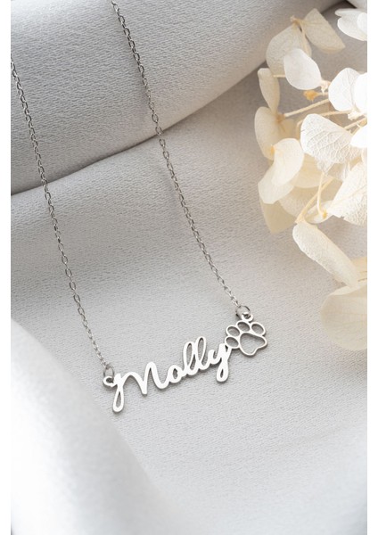 925 Ayar Gümüş Isimli Pati Kolye fırsatları