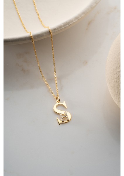 925 Ayar Gümüş Kişiye Özel Harf Kolye fırsatları