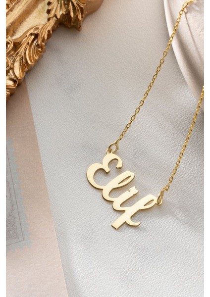 925 Ayar Gümüş Kişiye Özel Isimli Kolye