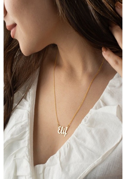 925 Ayar Gümüş Kişiye Özel Isimli Kolye fırsatları