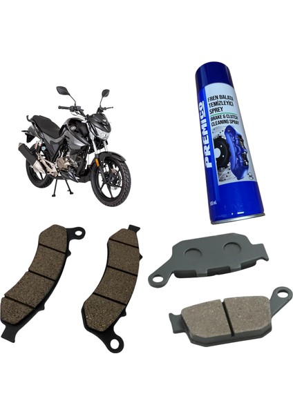 Mondial Drift L Ön Arka Fren Balatası Balata Sprey Hediye