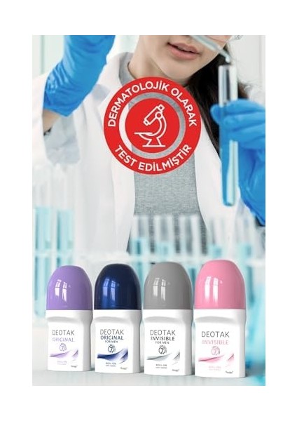 Deotak Original Erkek 7 Güne Kadar Etkili Roll-On Deodorant 35 ml fiyatları
