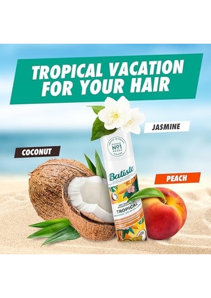 Batiste Tropical Kuru Şampuan 200 ml fiyatları