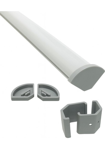 LP-4545 Lineer Led Bar Boş Kasa 300cm