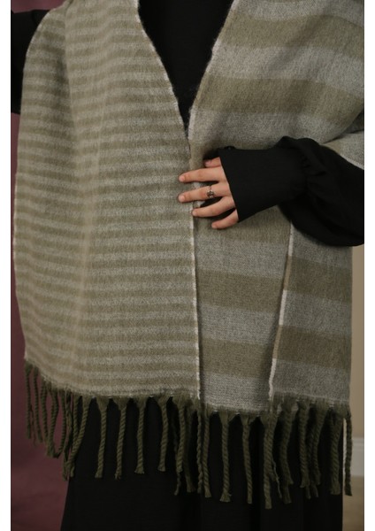 Çift Taraflı Kışlık Omuz Şalı fiyatları