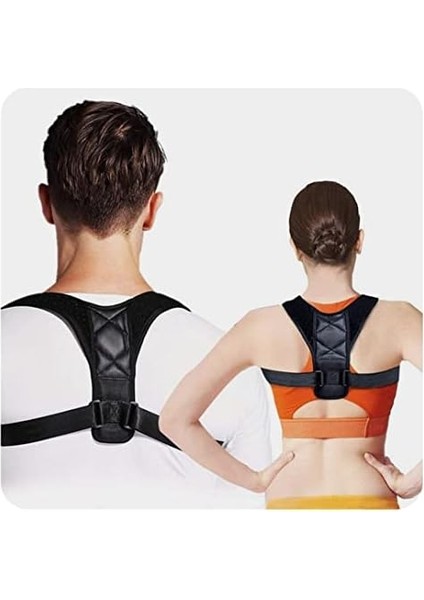 Ankanorm Dik Duruş Sağlayan Sırt Korsesi Kadın-Erkek Kamburluk Önleyici Dik Duruş Korsesi Kamburluk Önleyici Aparat