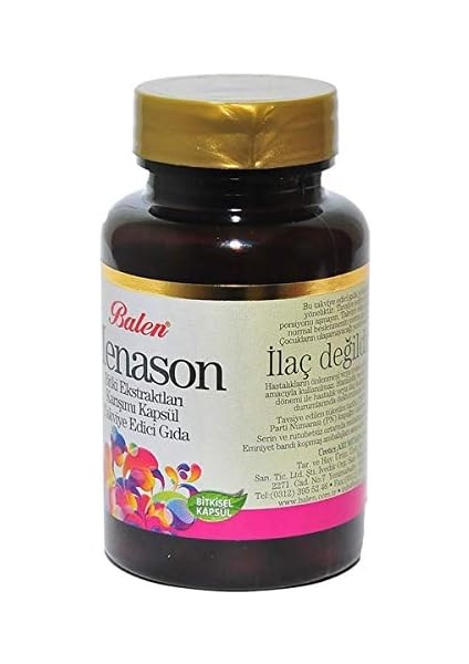 Balen Menason Bitki Ekstratları Karışımı Kapsül 620MG* 60 1 Paket(1 x 1000 G) modelleri