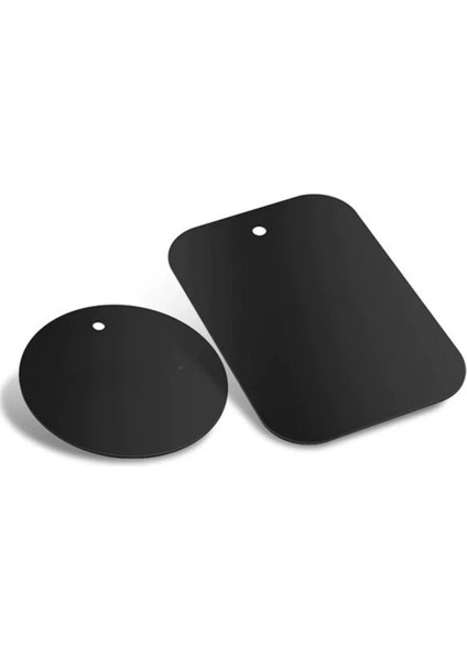 0.4mm 2 Adet Set Ultra Ince Yapışkanlı Metal Mıknatıs, 3m Hafif Tüm Telefonlara Uyumlu Mıknatıs