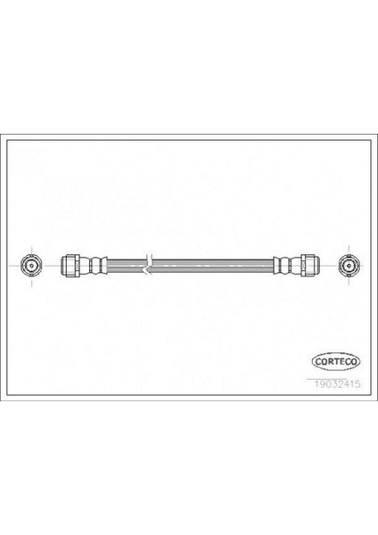 Mtxdpn Fren Hortumu Arka Mercedes W168 W414