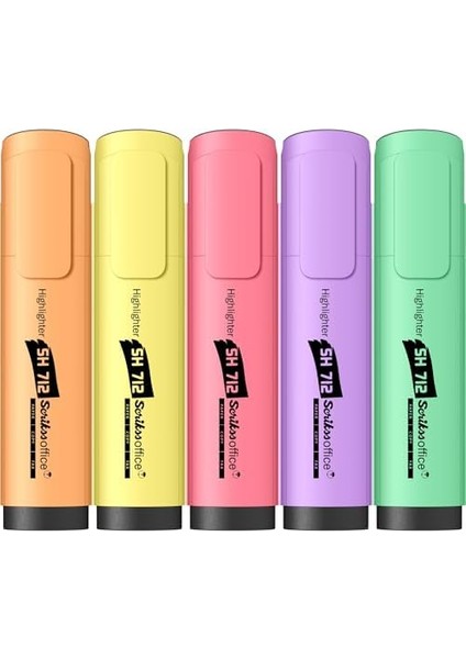 SH712 Pastel Fosforlu 5'li Blister modelleri