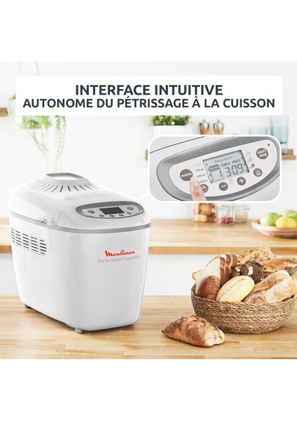 Home Bread Baguette Xxl | 1.5 kg - 16 Programlı Baget ve Ekmek Makinesi indirimleri