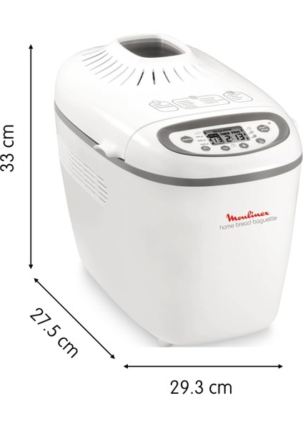Home Bread Baguette Xxl | 1.5 kg - 16 Programlı Baget ve Ekmek Makinesi