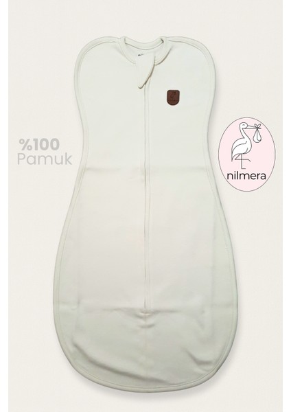 Bebek Uyku Tulumu 3-6 Ay - %100 Pamuk Terletmeyen Bebek Kundak Organik, Fermuarlı Yenidoğan Kundak fiyatları