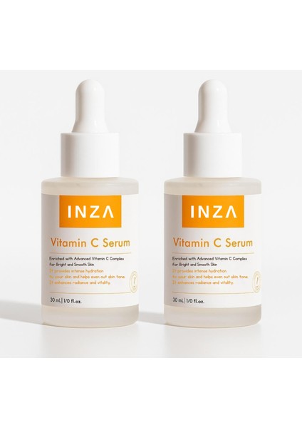 Vitamin C Serum 2’li Set – Leke Karşıtı Aydınlatıcı – Cilt Tonu Eşitleme – 2 x 30 ml fiyatları