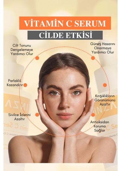 Vitamin C Serum 2’li Set – Leke Karşıtı Aydınlatıcı – Cilt Tonu Eşitleme – 2 x 30 ml