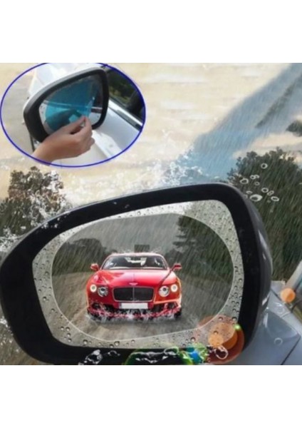 Dikiz Ayna Yağmur ve Buğu Önleyici Film – Su Geçirmez ve Net Görüş Sağlayan Araç Aksesuarı modelleri